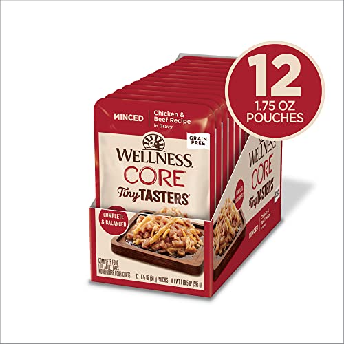 CORE Tiny Tasters Minced Adult Wet Cat Food (1.75 Ounce (Pack of 12))