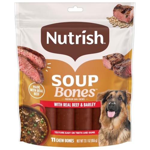 Soup Bones Beef Dog Chews (1.44 Pound (Pack of 1))
