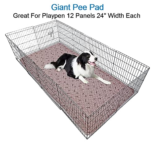 48x96 Dog Pee Pad Washable (48x96 Inch (Pack of 1))