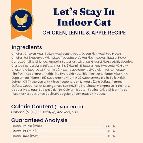 Indoor Chicken Dry Cat Food (6 lb.)