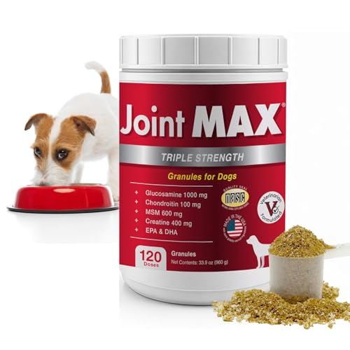 TS Joint Supplement Vet Formulated Pain & Inflammation Relief Treats Hip Dysplasia & Arthritis (Granules (120 Doses))