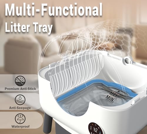 Automatic Self Cleaning Litter Box (dark gray)