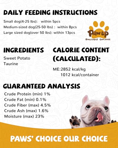 Sweet Potatoes Strips Dog Treats (12.5 Ounce (Pack of 1))