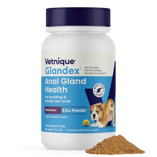 Glandex for Dogs Anal Gland Powder (2.5 oz)