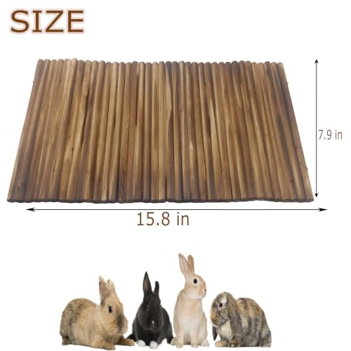 Guinea Pig Wooden Bridge Ladder（15.8 x 7.9 in） (XL-Smooth(15.8 x 7.9 inches))