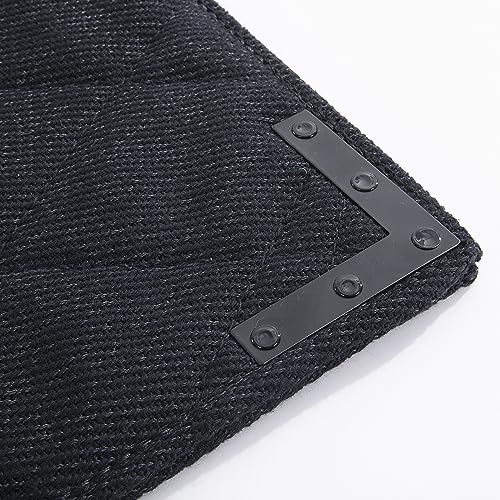 XS Durable Chew Proof Dog Bed with Metal Rivet Corner (XS (23" L x 17" W) / Black)