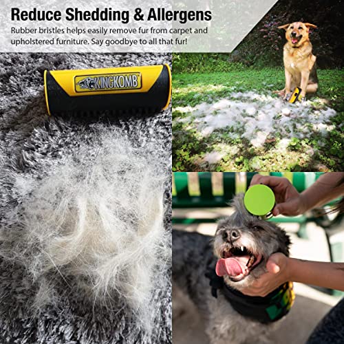 Mini King Komb Pet Grooming Brush (Small (Pack of 1))