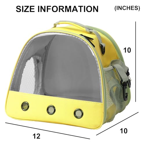 Bunny Travel Carrier with Absorbent Pad Set (Yellow)