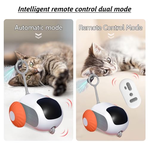Remote Control Smart Cat Toy (Orange)