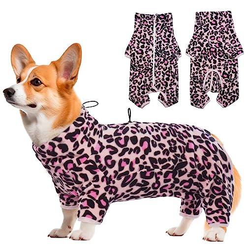 Winter Coat for Dogs Large (3XL / Leopard Pink)