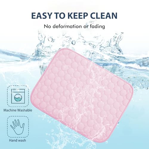 Summer Cooling Mat & Sleeping Pad (59" x 40" / Pink)