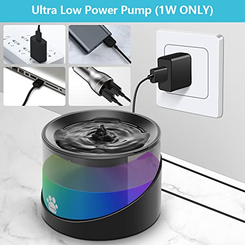 Cat Water Fountain (Black)