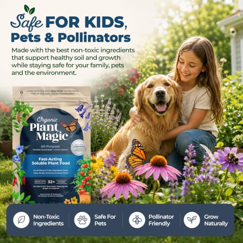 Fertilizer & Plant Food for House Plants & Garden 1 (One 1/2 lb Bag)