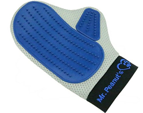 Mr. Peanut’s Pet Grooming Glove (One Size Fits All)
