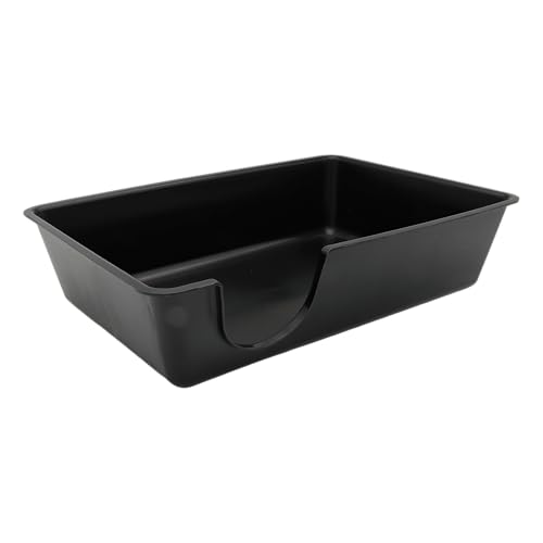 Reptile Hide Box Cave (Black / XL 4 Pcs)
