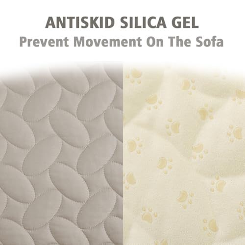 Waterproof Pet Bed Cover Anti (30x53 Inch (Pack of 1) / Khaki)