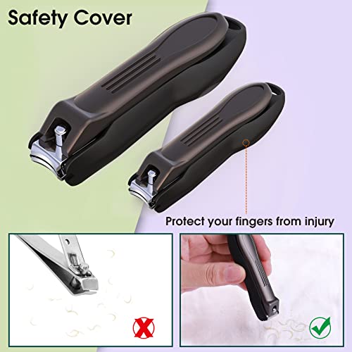 Nail Clipper with Catcher (2 Pack)