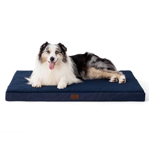 XL Dog Bed for Crate (41"L x 29"W x 3.5"Th / Dark Grey)