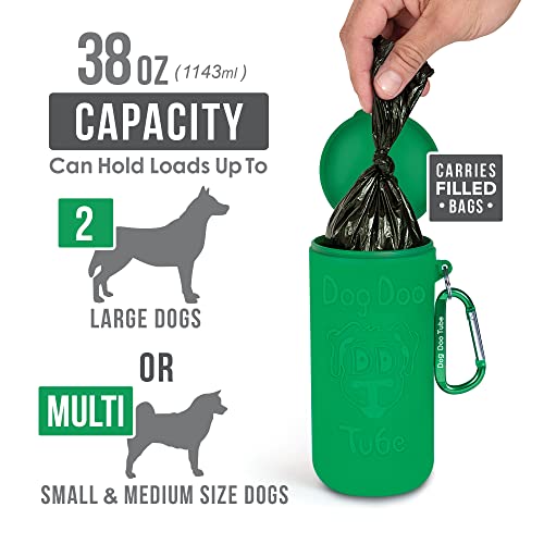 Doo Tube Reusable Dog Waste Carrier (XLarge / Green)