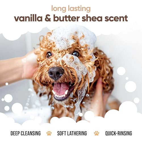 Vanilla & Shea Butter Dog Shampoo (33.8oz)