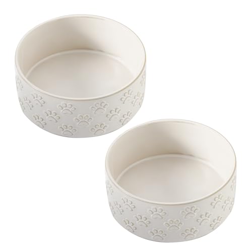 Small Dog Bowls Set of 2 (5.1 in-Small)