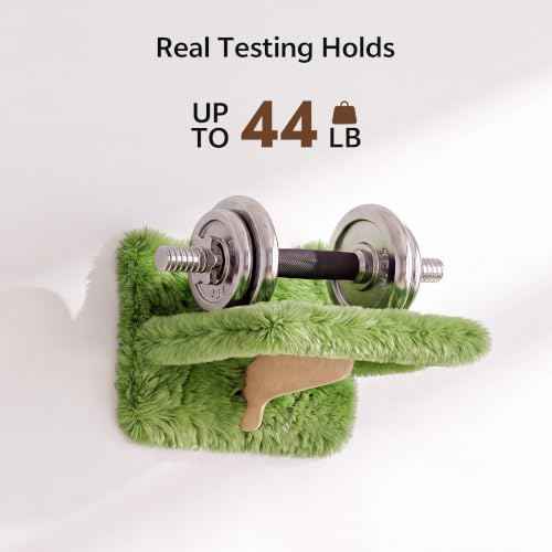 Cat Wall Furniture (Green / 9 Piece Set)