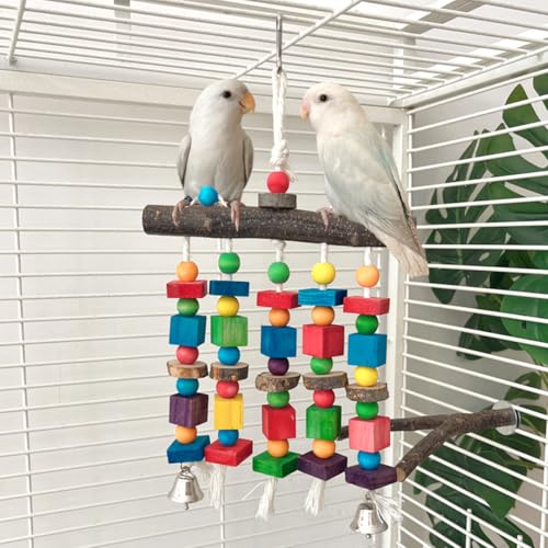 Bird Chewing Toys for Parakeet (Colorful)