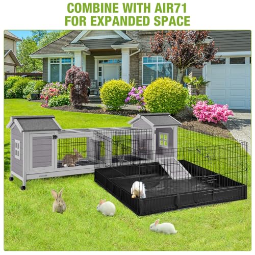 Rabbit Hutch Outdoor with Run