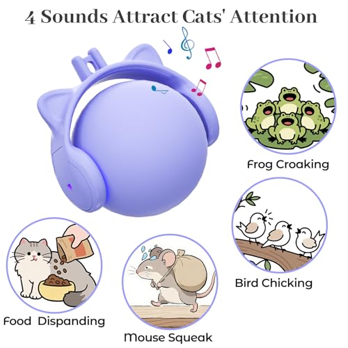 Cat Toys for Indoor Cats (Periwinkle)