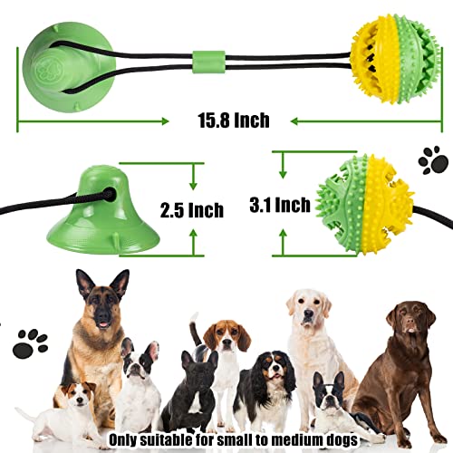 Dog Toys Dog Chew Toys for Aggressive chewers (green)