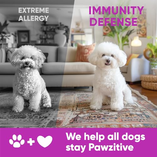 Dog Allergy Relief Chews for Itchy Skin (Purple)