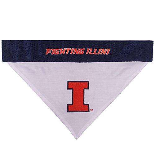 Collegiate Pet Accessories (Small/Medium / Illinois Fighting Illini)