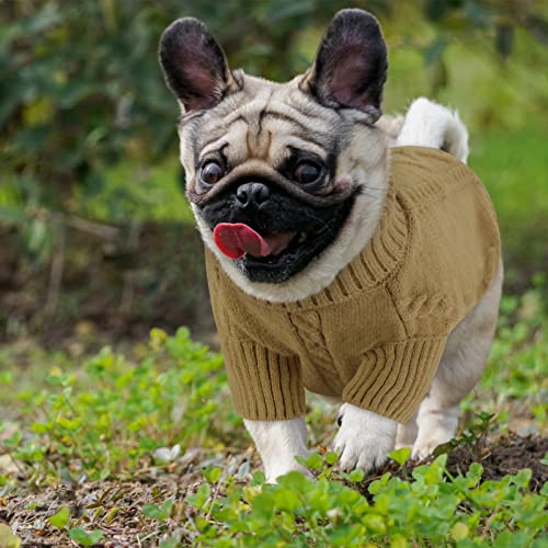 XL Dog Sweater (X-Large / Light Brown)