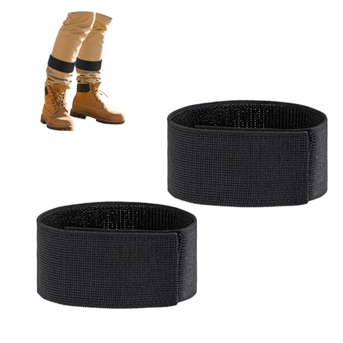 Elastic Cowboy Boot Straps (2pcs Black)