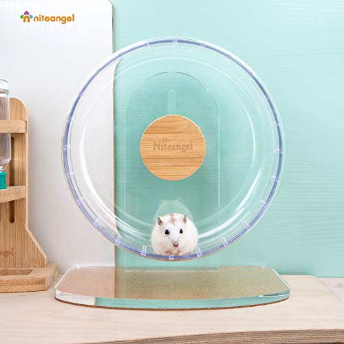 Super Silent Hamster Exercise Wheel (Small / Transparent)