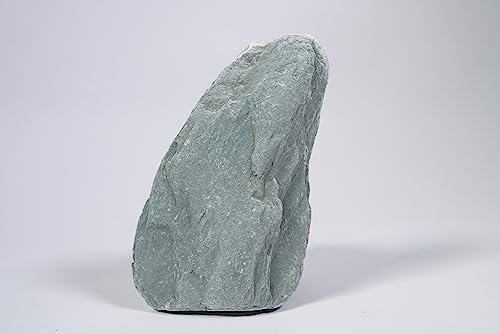 River Slate Stone 18lb Natural Aquarium Rocks for Fish Tank Decor (15 River Slate Stone(3-9 inches,18lbs))
