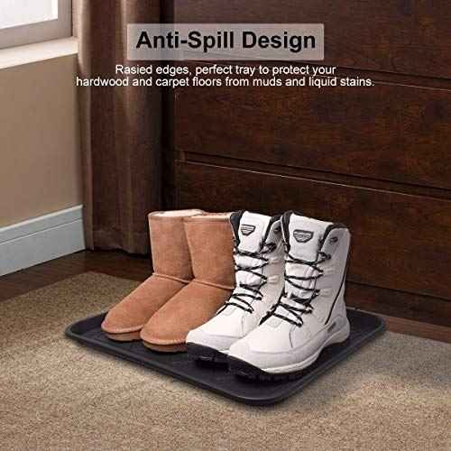 Multi Purpose Boot Tray Mat (20"L x 15"W (2 Pack))