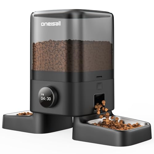 Automatic Cat Feeder for 2 Cats Pets