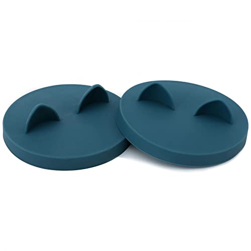 Cat Food Can Lids for 3oz Small Pet Cans (Dark Blue)
