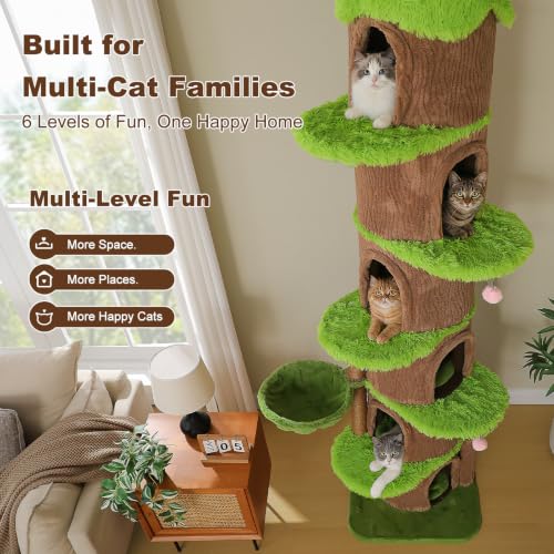 Magic Forest Floor (Brown / 96.8"-116.5" Forest Cat Tree)