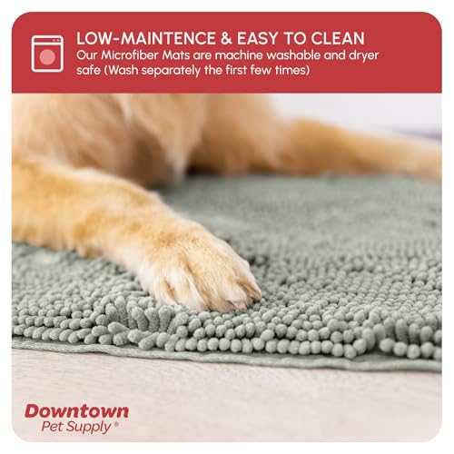Dog Mud Mat 36" x 26" Light Gray (36" x 26" / Light Gray)