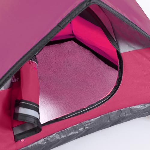Cat Camping Tent (Red / 21 x 21 x 14 Inches)