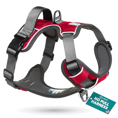 Embark No Pull Dog Harness (L / Red)