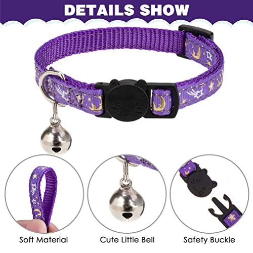 Cat Harness with Leash and Collar Set (Small / Purple)