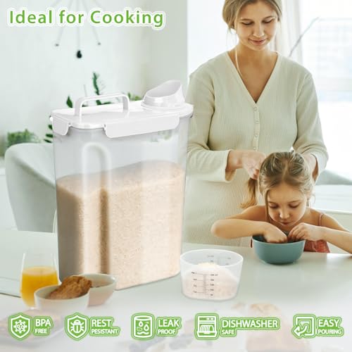 Rice Storage Container (10L/White)