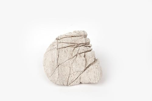 Grey Elephant Skin Stone 18lb Aquarium Rocks for Fish Tank Decor (16 Elephant Skin Stone Grey(3-9 inches,18lbs))