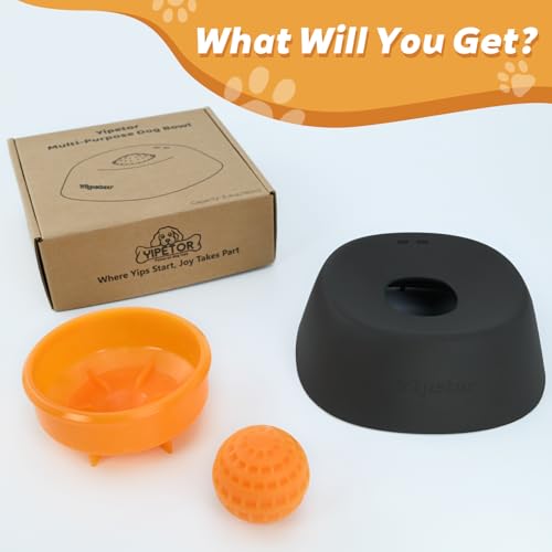 Dog Lick Bowl (black / Medium)