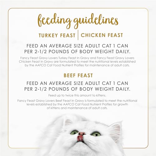 Purina Fancy Feast Gravy Lovers (3 Ounce (Pack of 24))