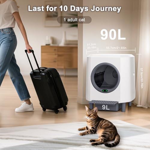 Automatic Litter Box (White)