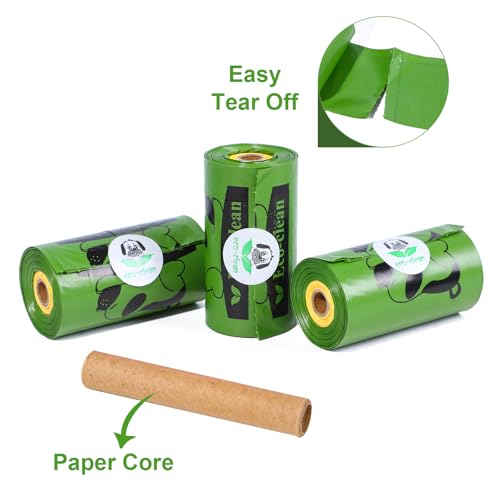 Dog Poop Bags with 3 Bags Left Indicator (Green with Indicator)